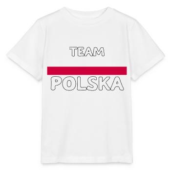 TEAM POLSKA! - Stanley/Stella MINI CREATOR Kids’ T-Shirt - white - Front - Maike (125cm)