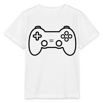 Video games controller - Stanley/Stella MINI CREATOR Kids’ T-Shirt - white - Front - Maike (125cm)