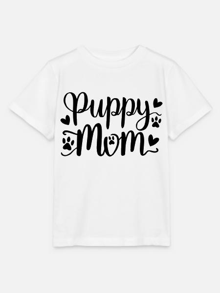 Welpe Hund - Stanley/Stella Kinder T-Shirt MINI CREATOR - Weiß