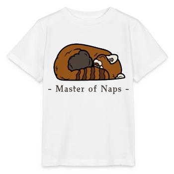 Maître des siestes - T-shirt bio MINI CREATOR Stanley/Stella Enfant - blanc - Devant - Maike (125cm)