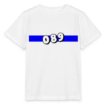 089 München Vorwahl Telefon telefonieren Bayern - Stanley/Stella Kinder T-Shirt MINI CREATOR  - Weiß - Vorne - Maike (125cm)