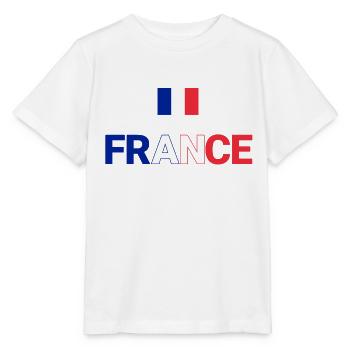 FRANCE - T-shirt bio MINI CREATOR Stanley/Stella Enfant - blanc - Devant - Maike (125cm)