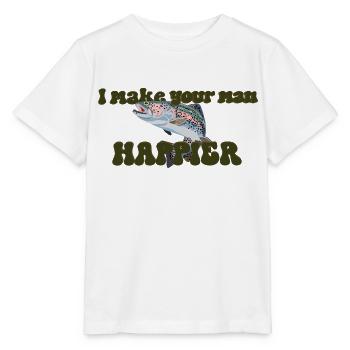 La truite Pick me - T-shirt bio MINI CREATOR Stanley/Stella Enfant - blanc - Devant - Maike (125cm)