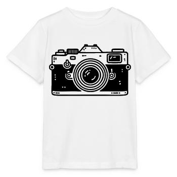 appareil photo photographe appareil photo - T-shirt bio MINI CREATOR Stanley/Stella Enfant - blanc - Devant - Maike (125cm)