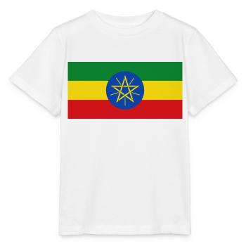 Ethiopia - Stanley/Stella MINI CREATOR Kids’ T-Shirt - white - Front - Maike (125cm)