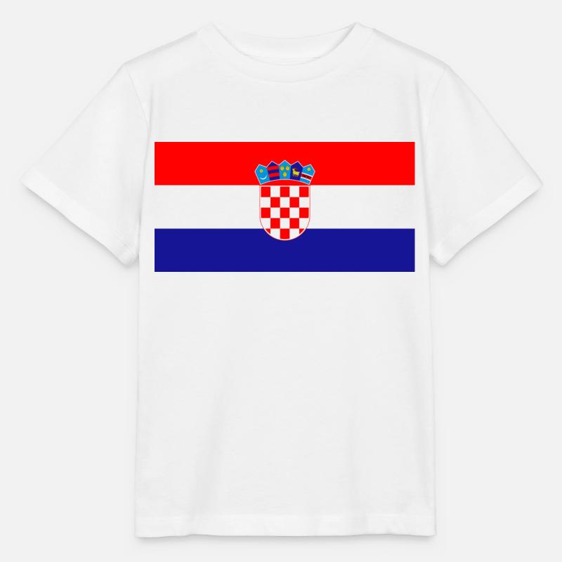 Kroatien - Stanley/Stella Kinder T-Shirt MINI CREATOR  - Weiß