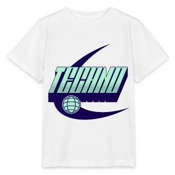 Techno - T-shirt bio MINI CREATOR Stanley/Stella Enfant - blanc - Devant - Maike (125cm)