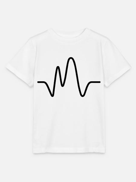 Herzschlag - Stanley/Stella Kinder T-Shirt MINI CREATOR  - Weiß
