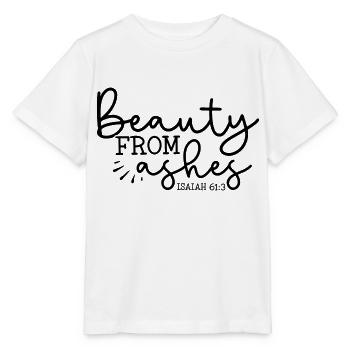 Schönheit aus der Asche - Stanley/Stella Kinder T-Shirt MINI CREATOR  - Weiß - Vorne - Maike (125cm)