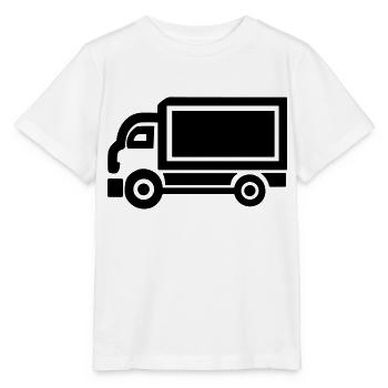 Lkw - Stanley/Stella Kinder T-Shirt MINI CREATOR  - Weiß - Vorne - Maike (125cm)