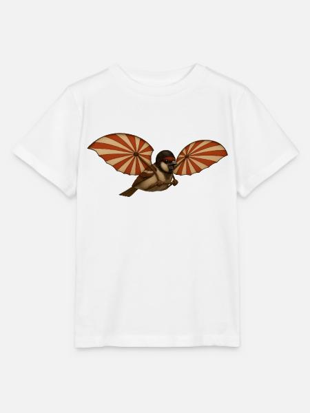 Ulmer Spatz als Schneider von Ulm - Stanley/Stella Kinder T-Shirt MINI CREATOR  - Weiß