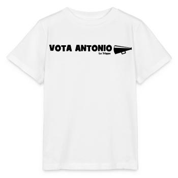 Votez pour Antonio ! - T-shirt bio MINI CREATOR Stanley/Stella Enfant - blanc - Devant - Maike (125cm)