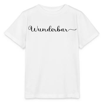 Wunderbar - Stanley/Stella Kinder T-Shirt MINI CREATOR  - Weiß - Vorne - Maike (125cm)