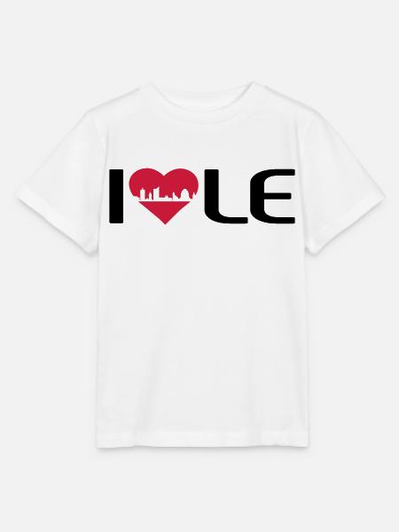 I love LE - Stanley/Stella Kinder T-Shirt MINI CREATOR - Weiß