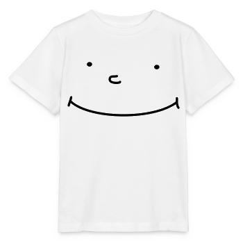 Nouveau Smiley - T-shirt bio MINI CREATOR Stanley/Stella Enfant - blanc - Devant - Maike (125cm)