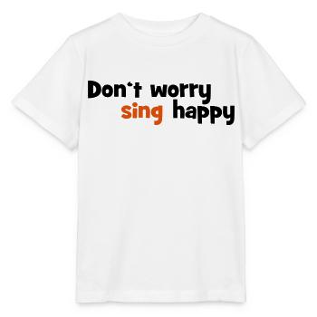 singing - Stanley/Stella MINI CREATOR Kids’ T-Shirt - white - Front - Maike (125cm)