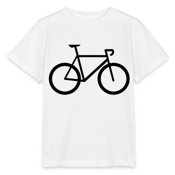 velo de course - T-shirt bio MINI CREATOR Stanley/Stella Enfant - blanc - Devant - Maike (125cm)