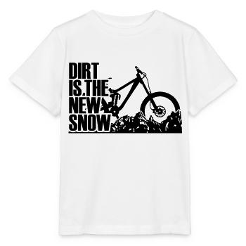 alpes downhill vtt - T-shirt bio MINI CREATOR Stanley/Stella Enfant - blanc - Devant - Maike (125cm)