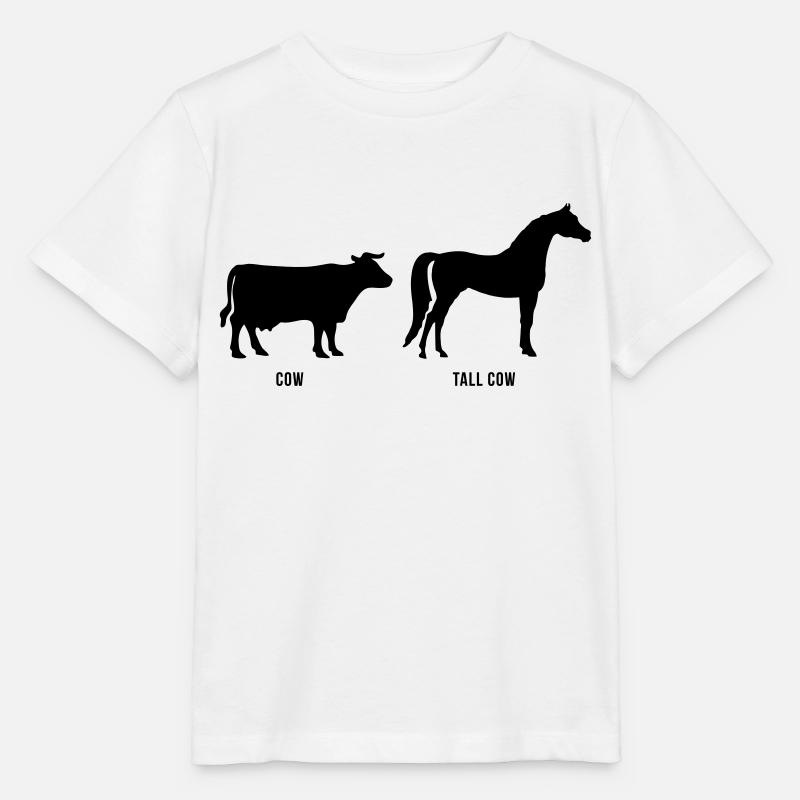 Cow Cow vs Grand - T-shirt bio MINI CREATOR Stanley/Stella Enfant - blanc