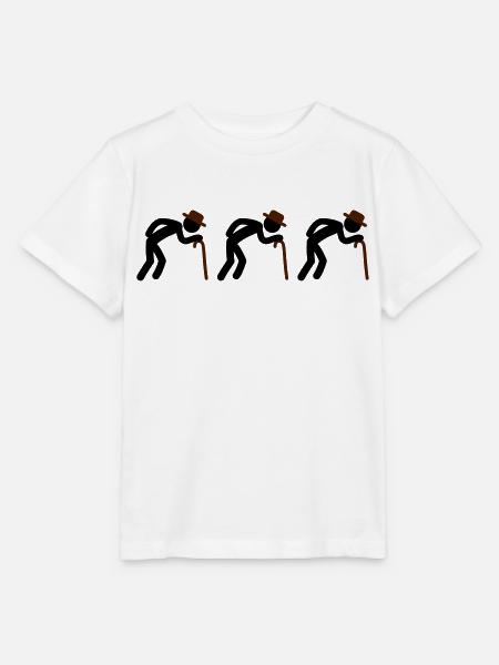 Old Man Team - Stanley/Stella Kinder T-Shirt MINI CREATOR  - Weiß