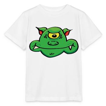 Kreatur / Monster - Stanley/Stella Kinder T-Shirt MINI CREATOR  - Weiß - Vorne - Maike (125cm)