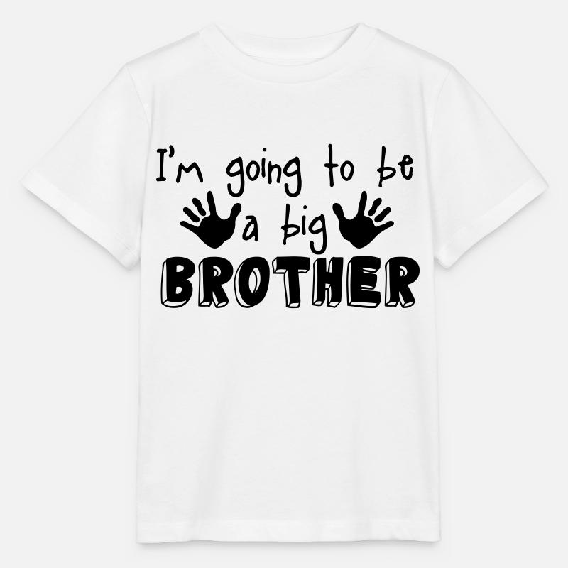 big brother - Stanley/Stella MINI CREATOR Kids’ T-Shirt - white