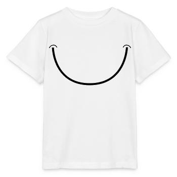 smile - Stanley/Stella MINI CREATOR Kids’ T-Shirt - white - Front - Maike (125cm)