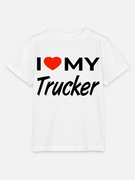 Trucker - Stanley/Stella Kinder T-Shirt MINI CREATOR - Weiß