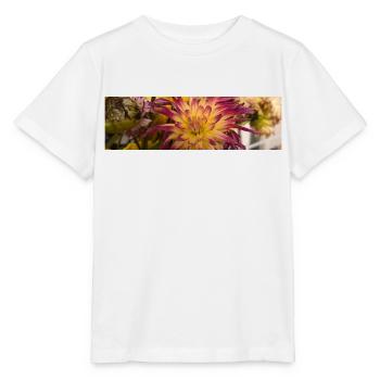 Blume Dahlie - Stanley/Stella Kinder T-Shirt MINI CREATOR  - Weiß - Vorne - Maike (125cm)