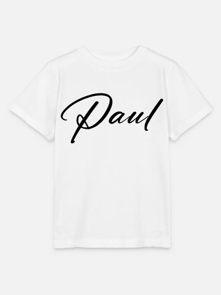 paul - Stanley/Stella Kinder T-Shirt MINI CREATOR - Weiß