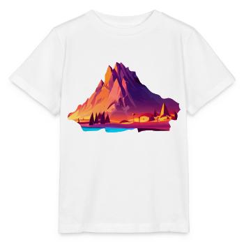 Mountain hikers Mountain hiking Hiking Hiking Hike - Stanley/Stella MINI CREATOR Kids’ T-Shirt - white - Front - Maike (125cm)