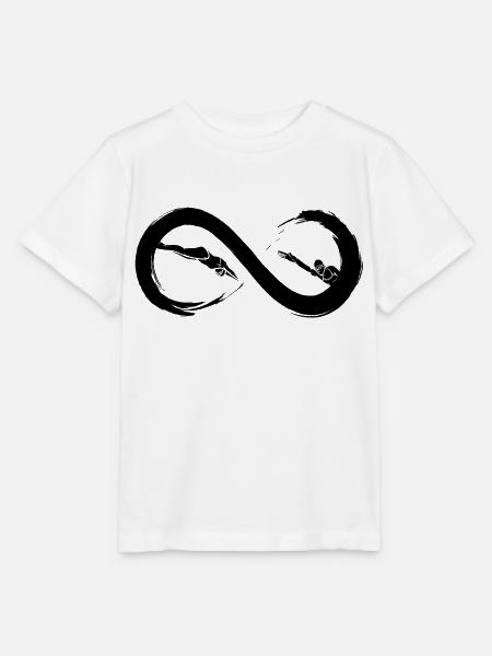 Infinity-Schwimmen - Stanley/Stella Kinder T-Shirt MINI CREATOR - Weiß