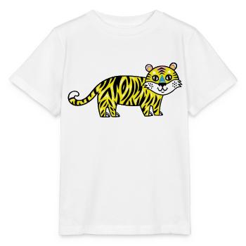 Wildtiere - Stanley/Stella Kinder T-Shirt MINI CREATOR  - Weiß - Vorne - Maike (125cm)
