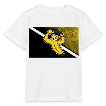 Banane intelligente - T-shirt bio MINI CREATOR Stanley/Stella Enfant - blanc - Devant - Maike (125cm)