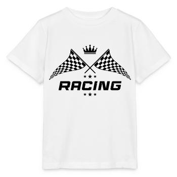 racing symbol - Stanley/Stella Kinder T-Shirt MINI CREATOR  - Weiß - Vorne - Maike (125cm)