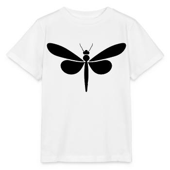 Libellule - T-shirt bio MINI CREATOR Stanley/Stella Enfant - blanc - Devant - Maike (125cm)