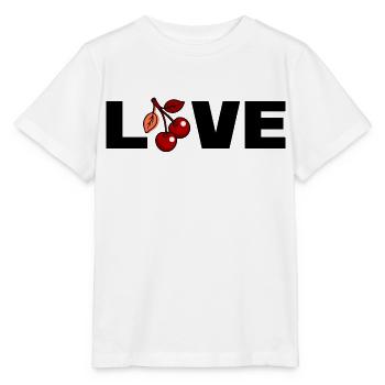 Love Cherries - Stanley/Stella MINI CREATOR Kids’ T-Shirt - white - Front - Maike (125cm)