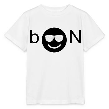 booN - Noob: Zeige deinen Humor! - Stanley/Stella Kinder T-Shirt MINI CREATOR  - Weiß - Vorne - Maike (125cm)