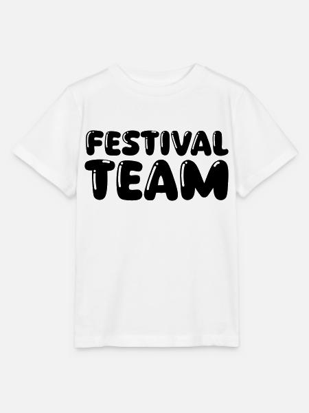 festival team - Stanley/Stella Kinder T-Shirt MINI CREATOR  - Weiß