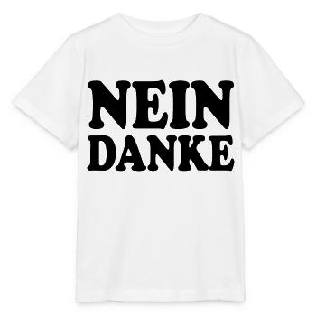 Nein danke - Stanley/Stella Kinder T-Shirt MINI CREATOR  - Weiß - Vorne - Maike (125cm)