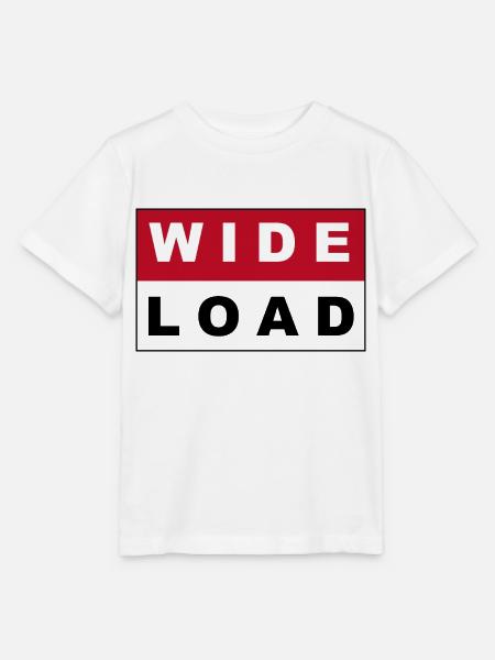 WIDE LOAD - Stanley/Stella Kinder T-Shirt MINI CREATOR  - Weiß