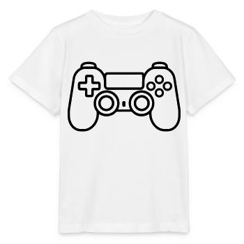 Video games controller - Stanley/Stella MINI CREATOR Kids’ T-Shirt - white - Front - Maike (125cm)