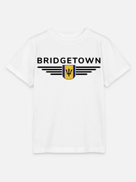 Bridgetown T-Shirt: Karibik-Vibes - Stanley/Stella Kinder T-Shirt MINI CREATOR  - Weiß