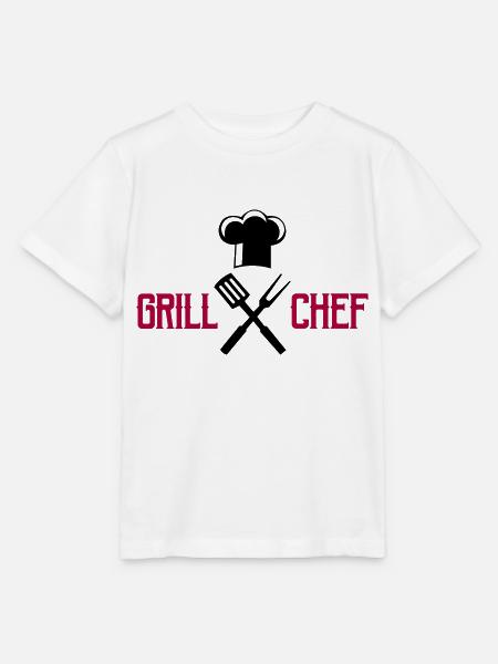 koch besteck grill - Stanley/Stella Kinder T-Shirt MINI CREATOR - Weiß