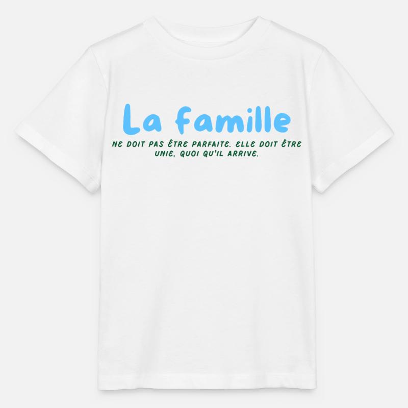 famille - T-shirt bio MINI CREATOR Stanley/Stella Enfant - blanc