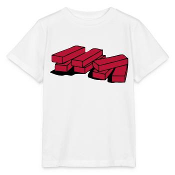 Mauer - Stanley/Stella Kinder T-Shirt MINI CREATOR  - Weiß - Vorne - Maike (125cm)