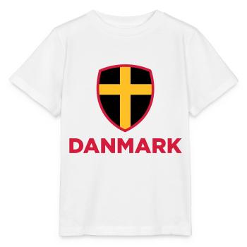 Drapeau national du Danemark - T-shirt bio MINI CREATOR Stanley/Stella Enfant - blanc - Devant - Maike (125cm)
