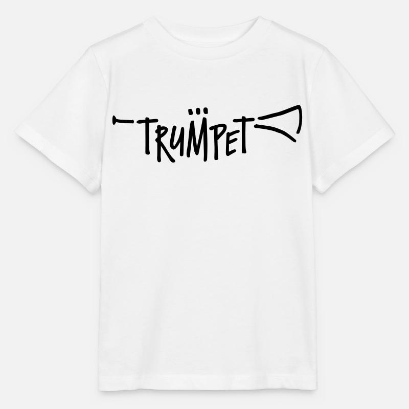 Trumpet - T-shirt bio MINI CREATOR Stanley/Stella Enfant - blanc