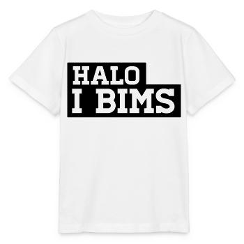 HALO - I BIMS - Stanley/Stella Kinder T-Shirt MINI CREATOR  - Weiß - Vorne - Maike (125cm)