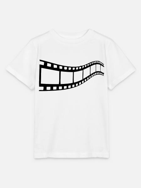 bande cinema - Stanley/Stella Kinder T-Shirt MINI CREATOR - Weiß